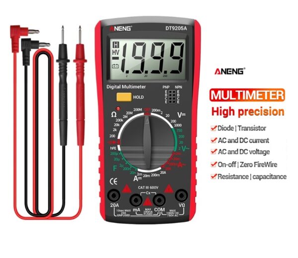 Multímetro ANENG An9205a